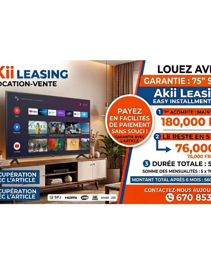 Tv spj 75 pouce smart uhd
