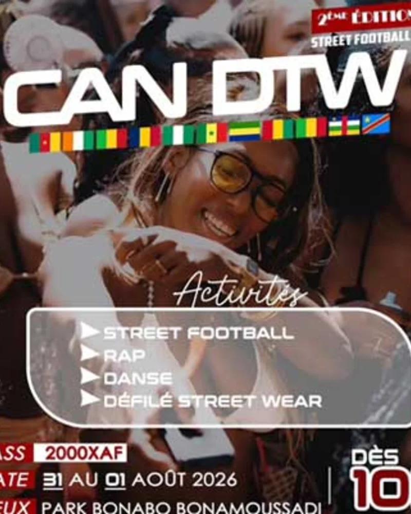 CAN DTW 2026 – 2ᵉ Édition | Festival de Street Football & Culture Urbaine